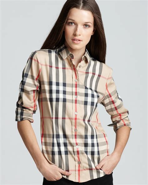 burberry female shirts|Burberry women's shirts on sale.